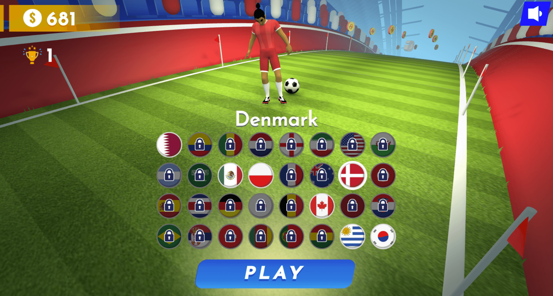 Infinite Soccer gameplay run